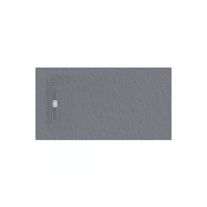 Crosswater Vito Textured Rectangular Shower Tray With Waste