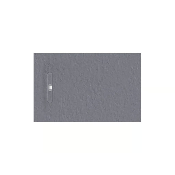 Crosswater Vito Textured Rectangular Shower Tray With Waste
