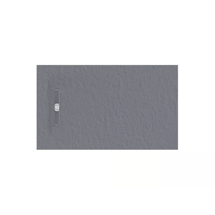 Crosswater Vito Textured Rectangular Shower Tray With Waste