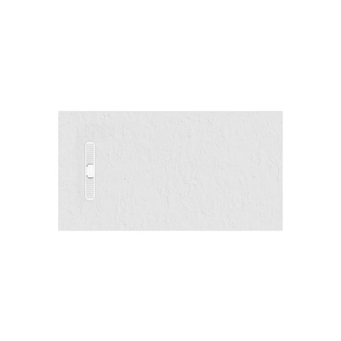 Crosswater Vito Textured Rectangular Shower Tray With Waste
