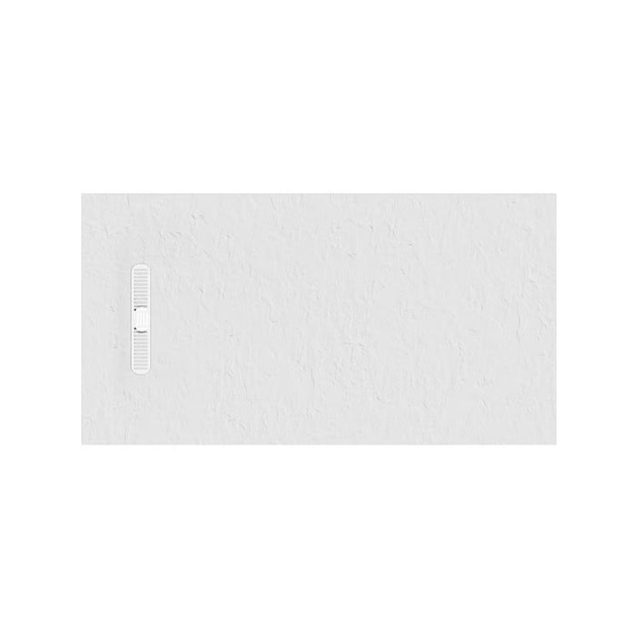 Crosswater Vito Textured Rectangular Shower Tray With Waste