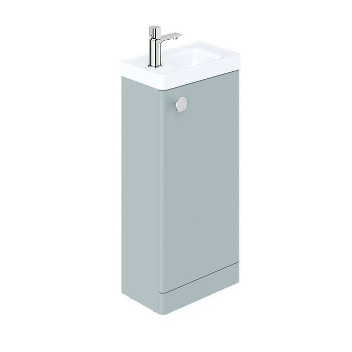 Vado Cameo 1 Door Floorstanding Vanity Unit With Basin - 400mm Wide - 1 Tap Hole