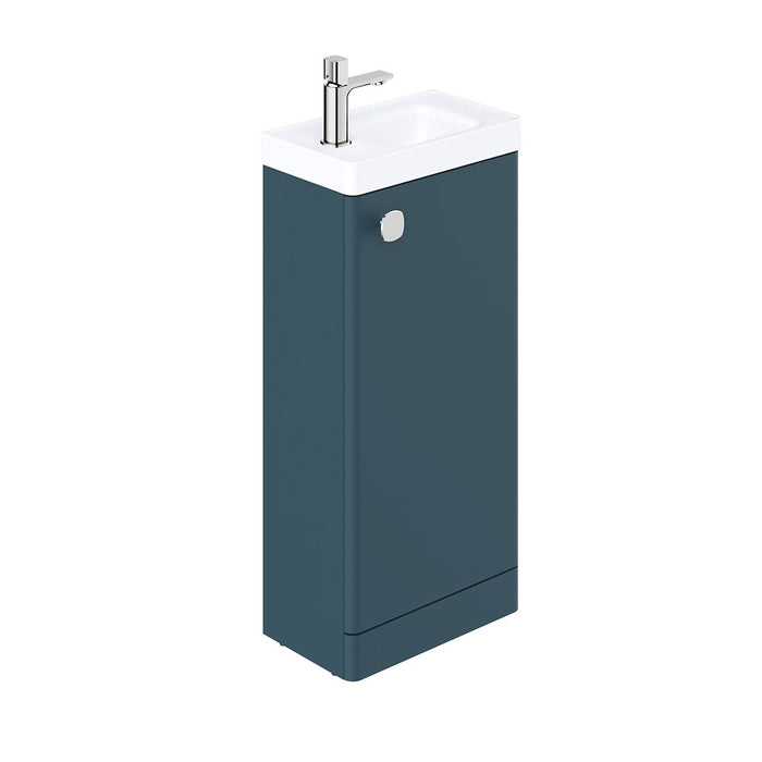 Vado Cameo 1 Door Floorstanding Vanity Unit With Basin - 400mm Wide - 1 Tap Hole