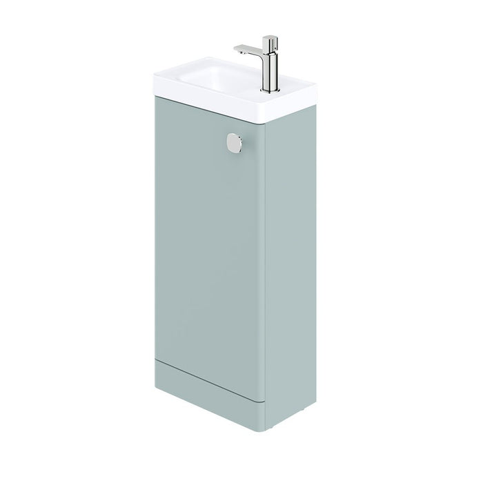 Vado Cameo 1 Door Floorstanding Vanity Unit With Basin - 400mm Wide - 1 Tap Hole
