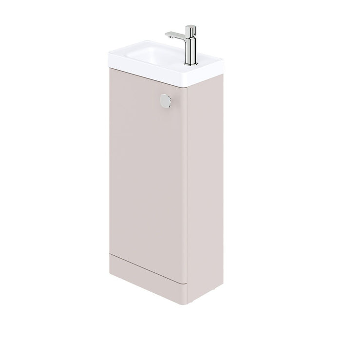 Vado Cameo 1 Door Floorstanding Vanity Unit With Basin - 400mm Wide - 1 Tap Hole