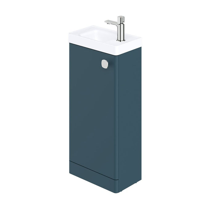 Vado Cameo 1 Door Floorstanding Vanity Unit With Basin - 400mm Wide - 1 Tap Hole