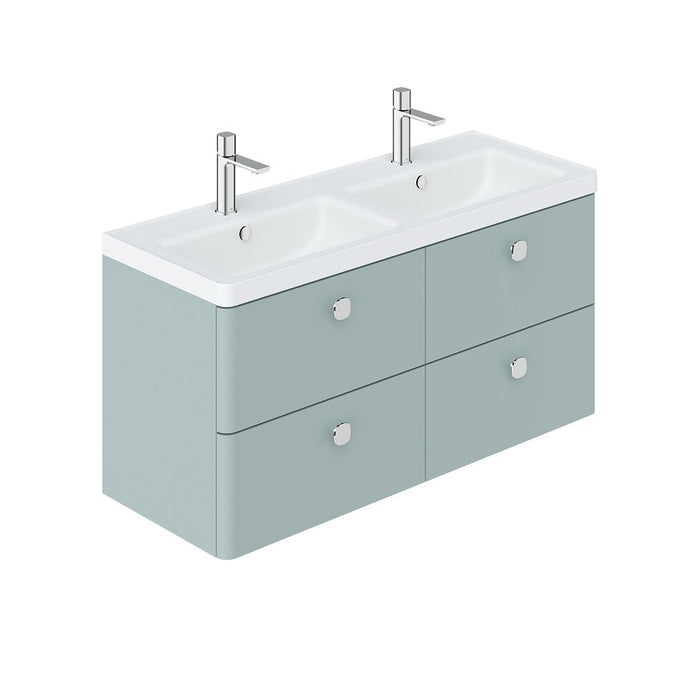 Vado Cameo 4 Drawer Wall Hung Vanity Unit With Basin - 1200mm Wide