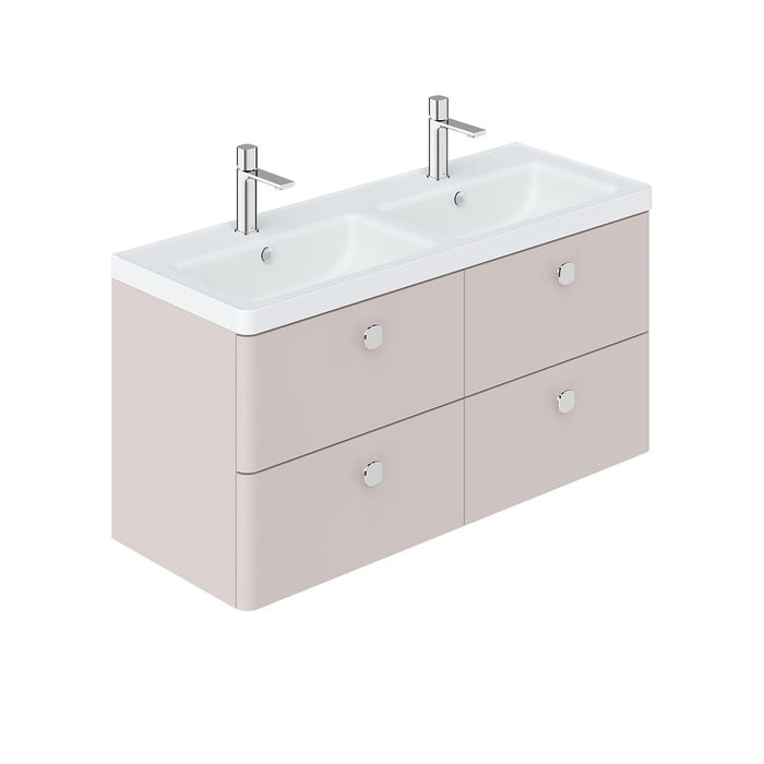 Vado Cameo 4 Drawer Wall Hung Vanity Unit With Basin - 1200mm Wide