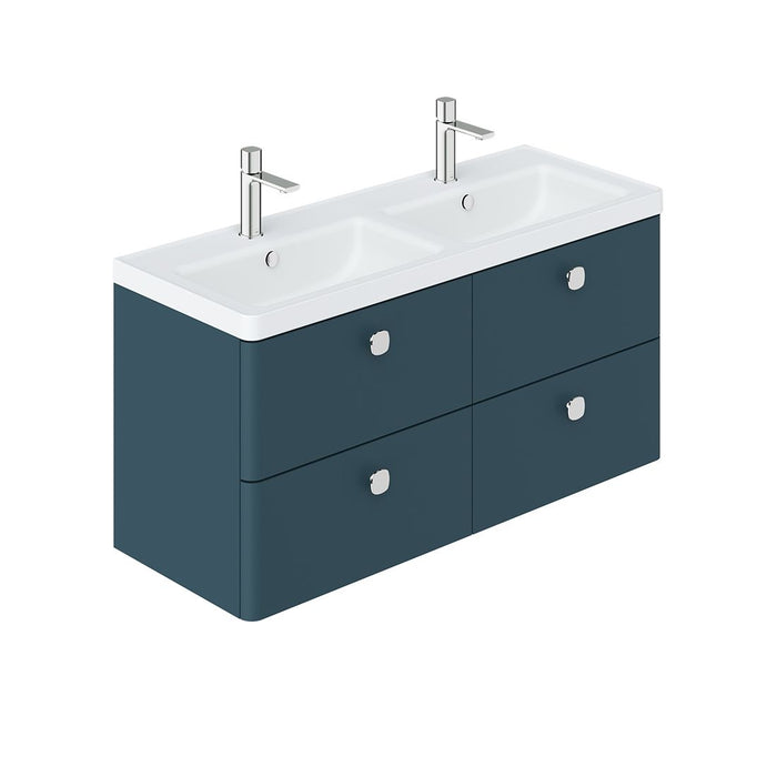 Vado Cameo 4 Drawer Wall Hung Vanity Unit With Basin - 1200mm Wide