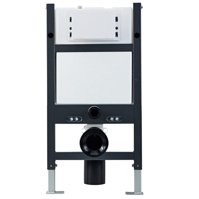 Scudo Under Window Wall Hung Toilet Frame & Concealed Cistern with Flush Button