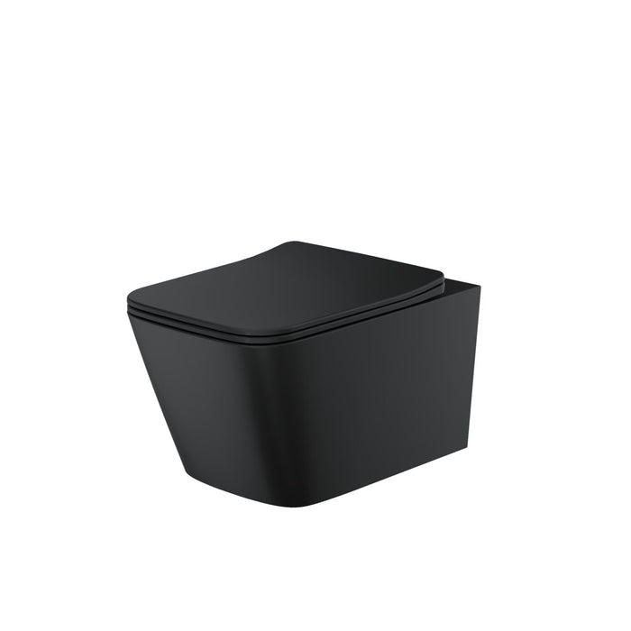 Scudo Riviera Rimless Square Wall Hung Toilet with Soft Close Seat