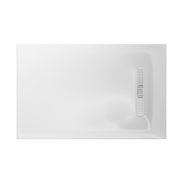 Crosswater Vito Low Profile Rectangular Shower Tray with Waste