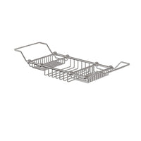 Burlington Traditional Extendable Bath Rack - Chrome