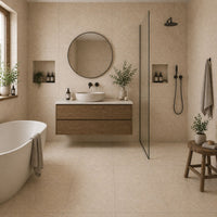 Amore Cream Satin Porcelain Wall & Floor Tile
