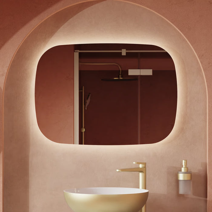 Crosswater Artist LED Illuminated Mirror - 700mm Wide