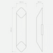 Astro Ako Phase Wall Light - 600mm High - Bathroom Lighting