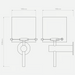 Astro Arezzo Bathroom Wall Light - Polished Chrome