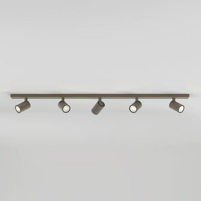 Astro Ascoli Five Bar Ceiling Light - Bronze - Bathroom