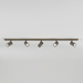 Astro Ascoli Five Bar Ceiling Light - Bronze - Bathroom