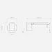 Astro Ascoli Swing Reading Wall Light - Bathroom Lighting