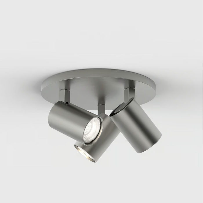Astro Ascoli Triple Round Ceiling Light - Matt Nickel