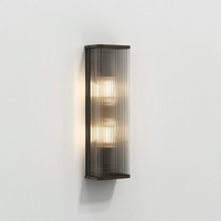 Astro Avignon Square Wall Light - 500mm High - Bronze