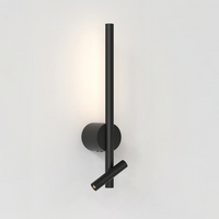 Astro Baton Reader LED Wall Light - Matt Black - Bathroom