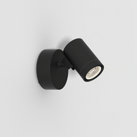 Astro Bayville Single Spot Wall Light - Textured Black
