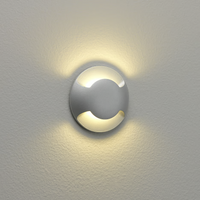 Astro Beam Two LED Exterior Light - Matt Painted Silver