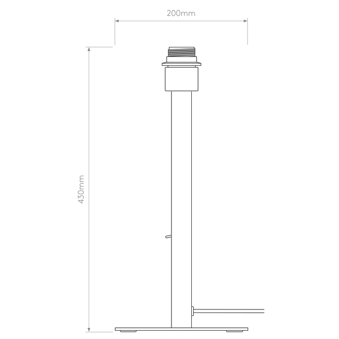 Astro Beaumont Table Light - Matt Black - Bathroom Lighting