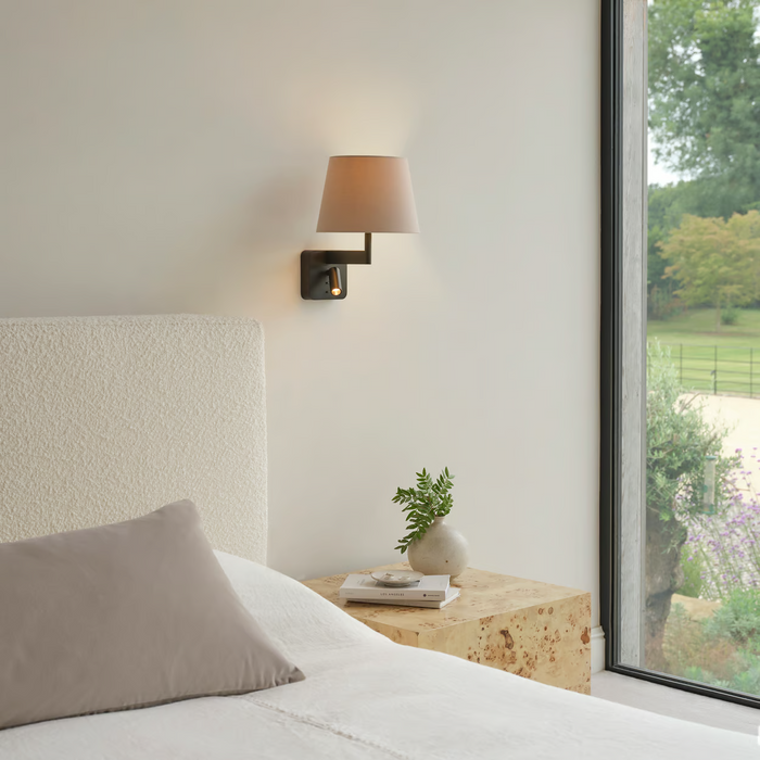 Astro Beaumont Wall Light - Matt Black - Bathroom Lighting