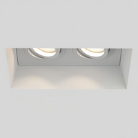 Astro Blanco Twin Adjustable Interior Ceiling Light