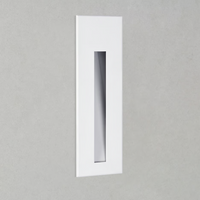 Astro Borgo LED Marker Wall Light - 55mm Wide - Matt White