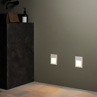 Astro Borgo LED Marker Wall Light - 90mm Wide - Matt White