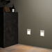 Astro Borgo LED Marker Wall Light - 90mm Wide - Matt White