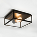 Astro Bronte Ceiling Light - Matt Black - Bathroom Lighting