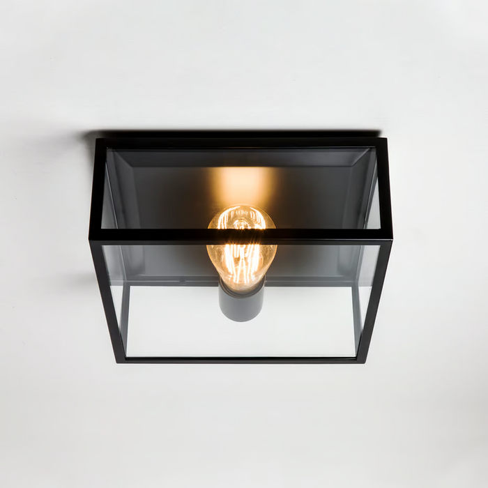 Astro Bronte Ceiling Light - Matt Black - Bathroom Lighting
