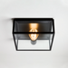 Astro Bronte Ceiling Light - Matt Black - Bathroom Lighting
