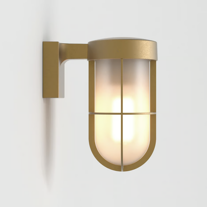 Astro Cabin Frosted Wall Light - Bathroom Lighting
