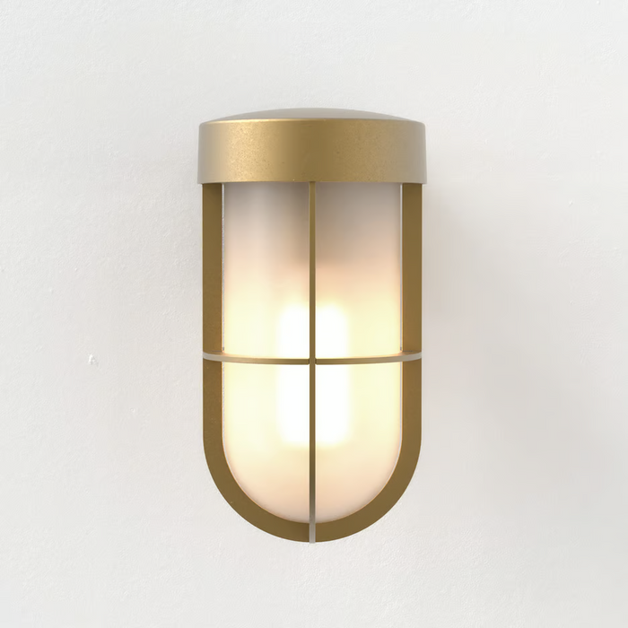 Astro Cabin Frosted Wall Light - Bathroom Lighting