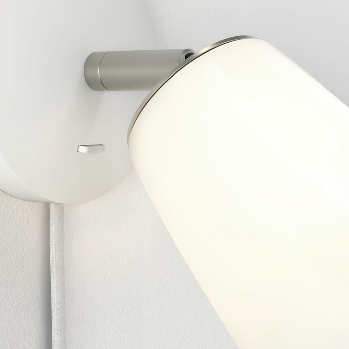 Astro Carlton Plug-In Wall Light - Porcelain - Bathroom