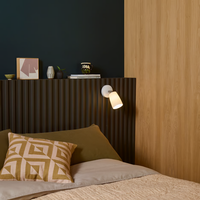 Astro Carlton Wall Light - Porcelain - Bathroom Lighting