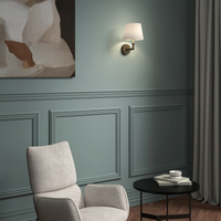 Astro Club Wall Light - Bronze/Natural Brass - Bathroom