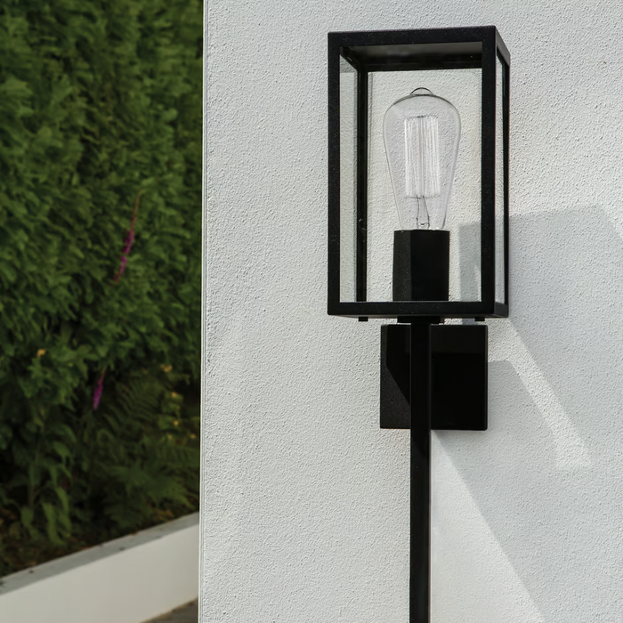 Astro Coach Wall Light - Textured Black - Bathroom Lighting