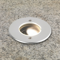 Astro Cromarty Ground Light - Brushed Stainless Steel