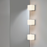Astro Cube Wall Light - Polished Chrome - Bathroom Lighting