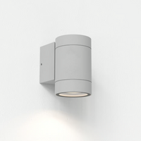 Astro Dartmouth Single GU10 LED Wall Light - Textured Grey