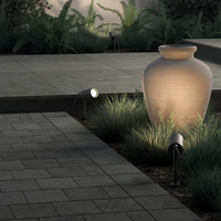 Astro Dartmouth Spike Spot Floor Light - Textured Black