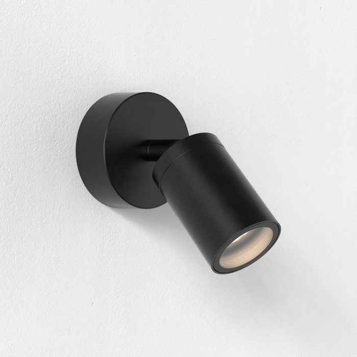 Astro Dartmouth Spot Single Wall Light - Textured Black