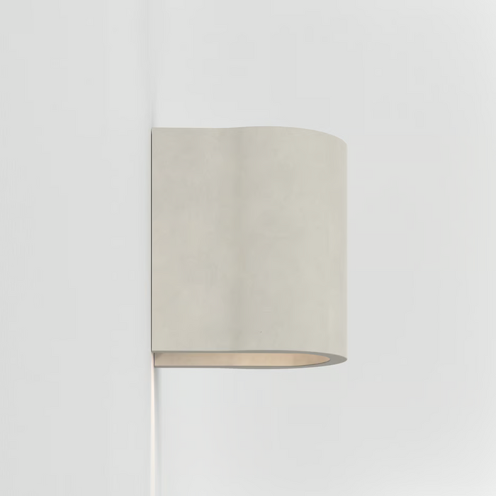 Astro Dunbar Concrete Cast LED Wall Light - 120mm High